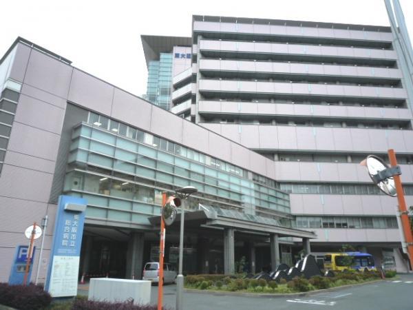 Hospital. Higashi-Osaka to City General Hospital 3000m
