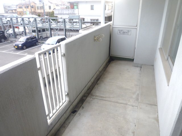 Balcony. It is a south-facing balcony. 