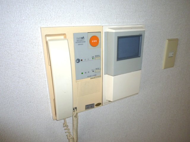 Living and room. It is the intercom with a TV monitor. 