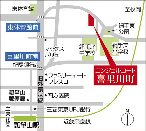 Local guide map