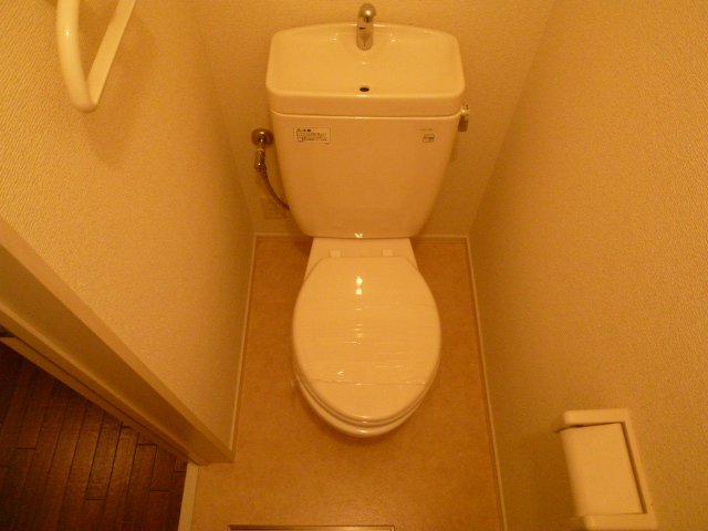 Toilet. Washlet is possible installation