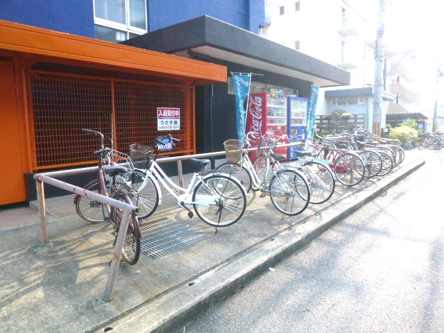 Other common areas. Is a bicycle parking lot.