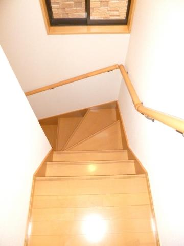Other. Staircase is there handrail
