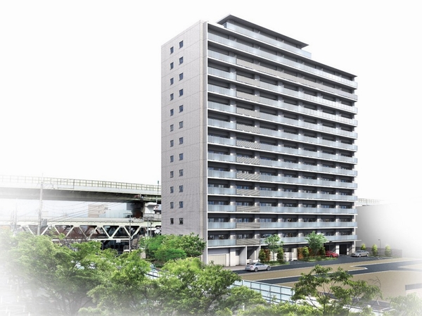 The birth of a total 97 House "Charmant Fuji smart Yoshida Station station Bright" (Exterior diagram and the peripheral illustrations)