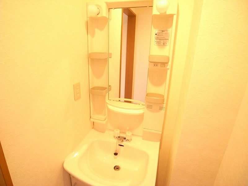 Washroom. Independent wash basin