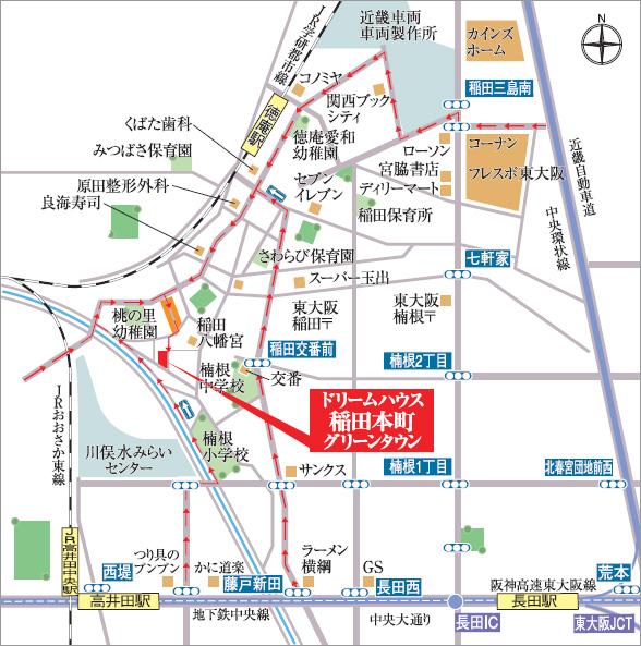 Local guide map