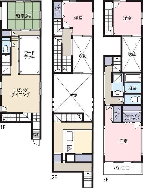 Floor plan. 29,800,000 yen, 4LDK, Land area 101.58 sq m , Building area 131.67 sq m