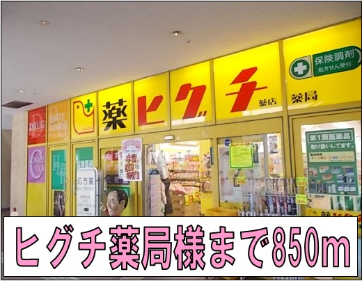 Dorakkusutoa. Higuchi pharmacy like 850m to (drugstore)