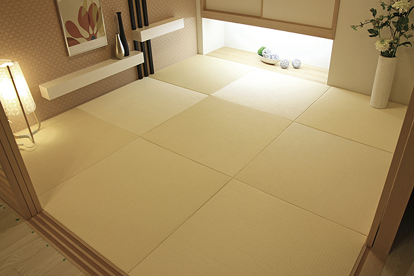 Other.  [Ryukyu tone tatami] Half tatami mat with no edge will create a modern Japanese-style space of contemporary. So refreshing is the appearance, There is also a widely show the effect of the room (paid ・ Yes application deadline / Same specifications)