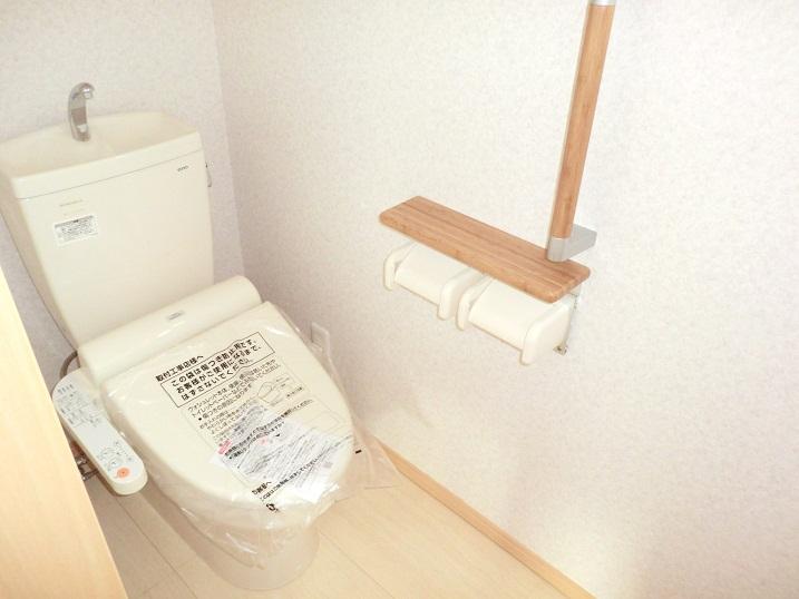 Toilet. Construction example photo