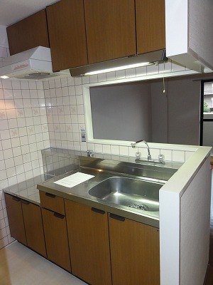 Kitchen. Counter Kitchen! Gas stove installation Allowed!