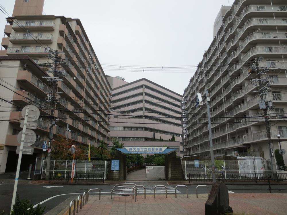 Hospital. Higashi-Osaka to City General Hospital 572m
