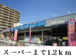 Supermarket. Bandai 1200m to like (Super)