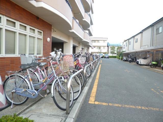 Other common areas. Is a bicycle parking lot