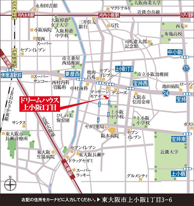 Local guide map