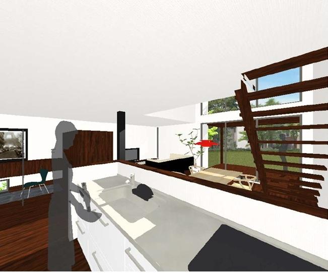 Other.  [Kitchen Mezzanine] Kitchen in the center of the house is, Command room overlooking the conductor of the family. Close the distance between the family in LD, You Hakadori also nature and housework.