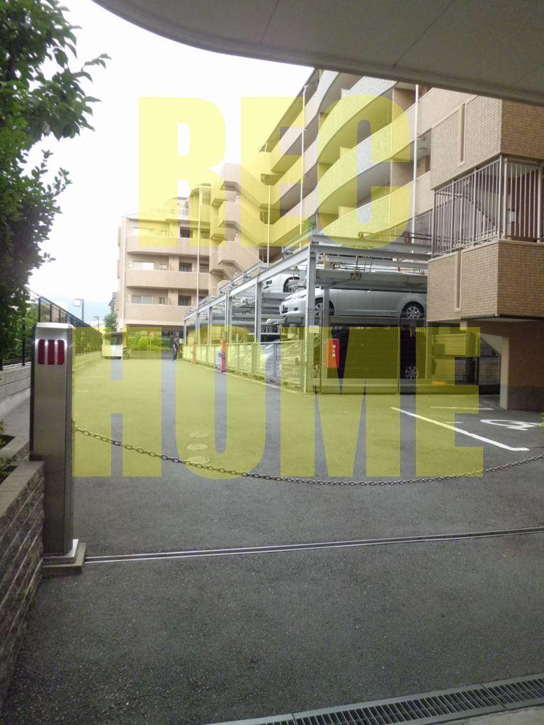 Parking lot. Common areas