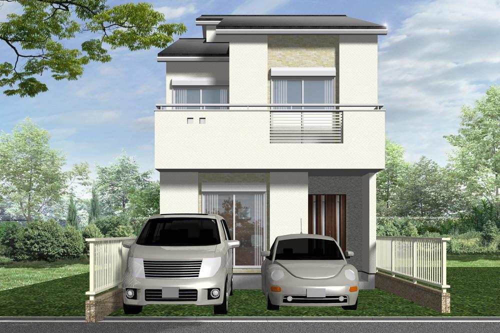 Rendering (appearance).  ◆ Appearance image Exterior design is impressive witty shine in blue sky