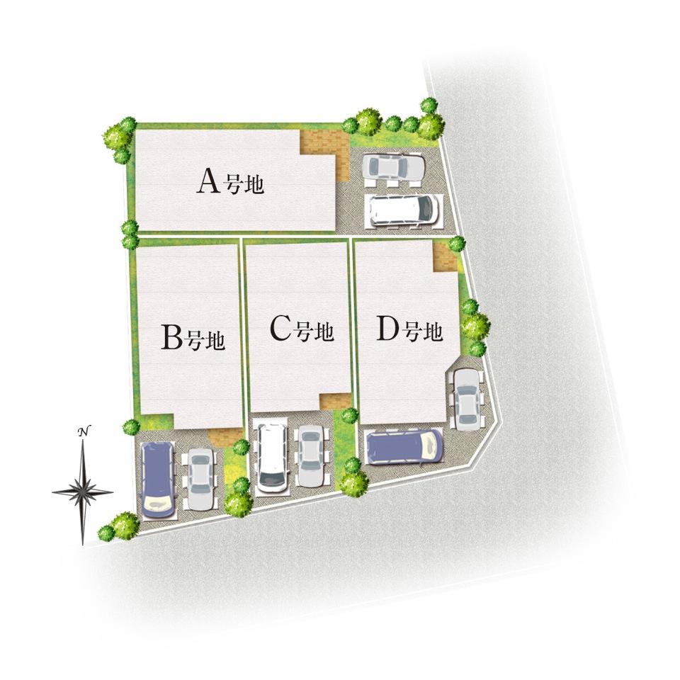 Compartment figure. 34,300,000 yen, 4LDK, Land area 89.08 sq m , Building area 93.96 sq m   ◆ Compartment Figure