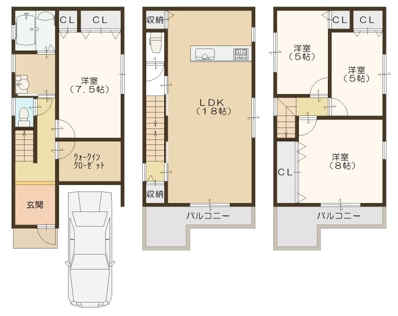 Other. Model house floor plan