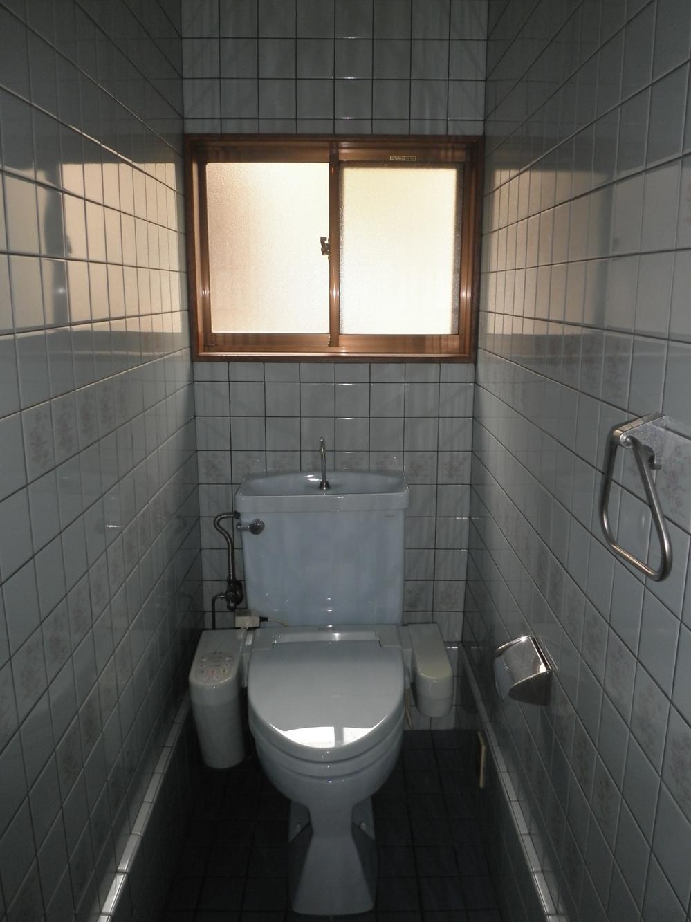 Toilet. The first floor toilet