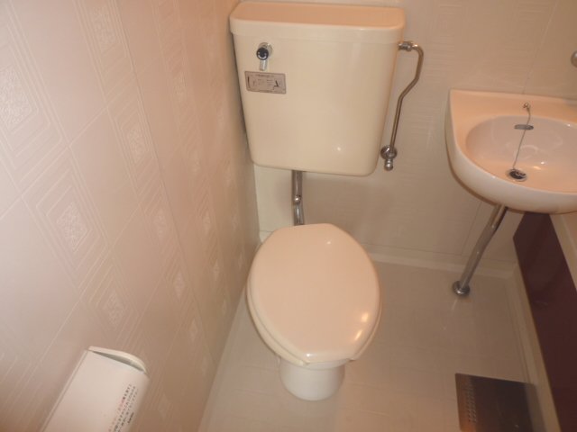 Toilet. Unit is a bus type