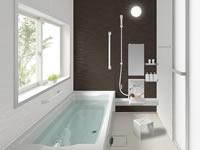 Bathroom. With bathroom heating dryer