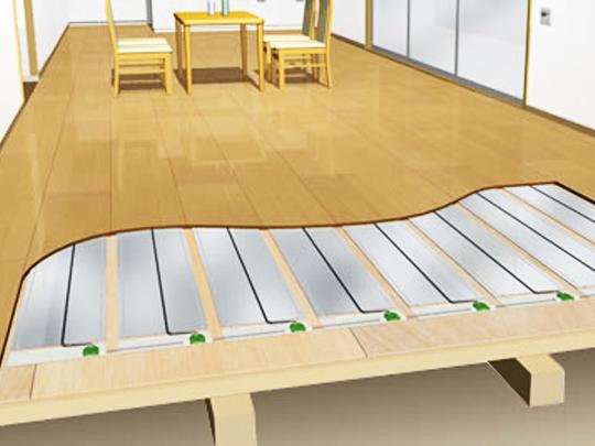 Other. Without making the dust, The room's warm to clean the an attractive floor heating.  [Image]