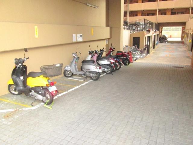 Other common areas. Motorcycle Parking