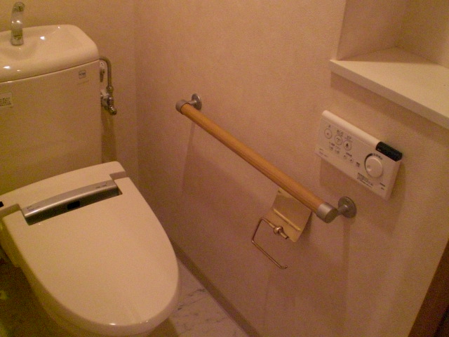 Toilet. Stylish apartment Osshare until toilet