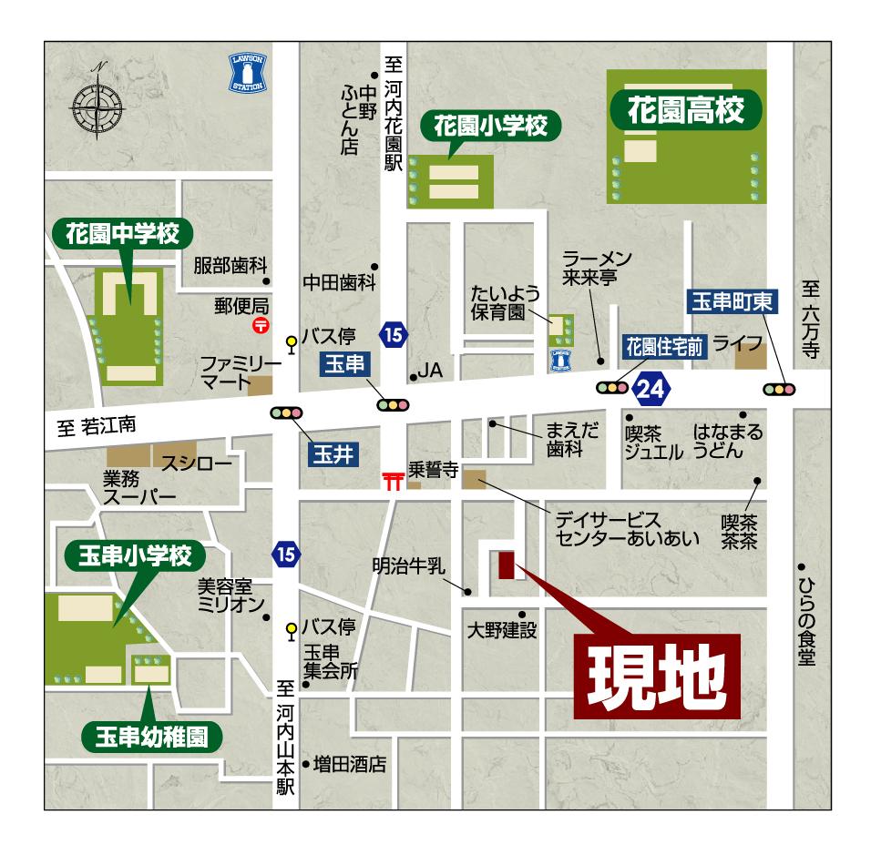 Local guide map