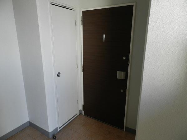 Entrance. Entrance door