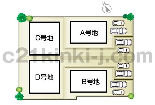 The entire compartment Figure. All four compartment! Parking two possible!