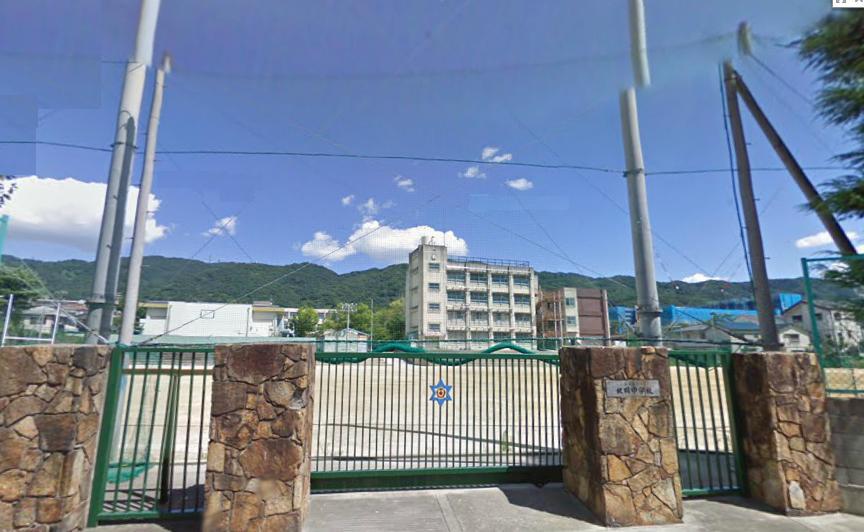 Junior high school. Higashi-Osaka City Maioka until junior high school 494m
