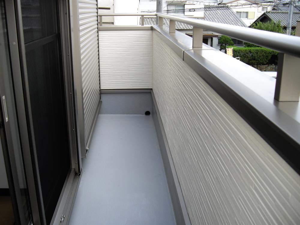 Balcony. Move Town Takaida Example of construction