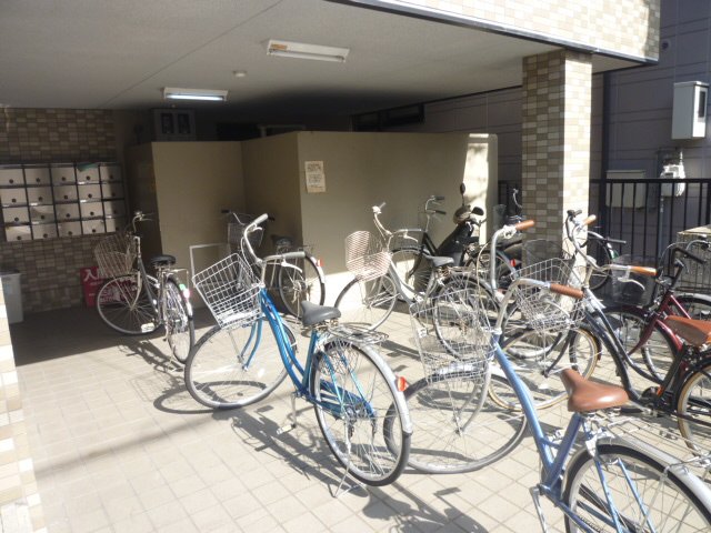 Other common areas. There is also a bicycle parking.