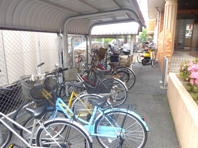 Other common areas. Is a parking lot with a roof. 