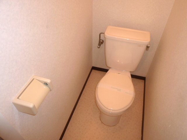 Toilet. It is a toilet with a white and clean feeling. 