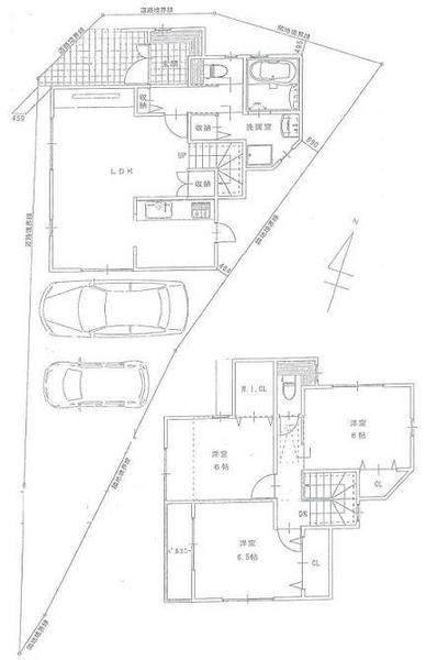 Floor plan. 31,800,000 yen, 3LDK, Land area 108.17 sq m , Building area 89.51 sq m