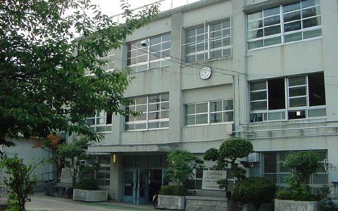 Primary school. Higashi Osaka Municipal Wakae to elementary school 1072m