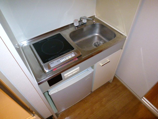 Kitchen. IH1-neck ・ It is a kitchen with a mini fridge. 