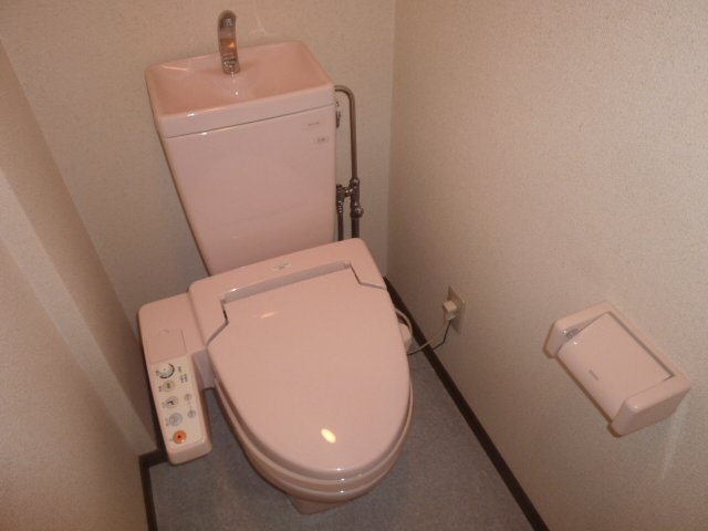 Toilet. With Washlet