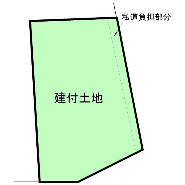 Compartment figure. Land price 27,800,000 yen, Land area 121.76 sq m