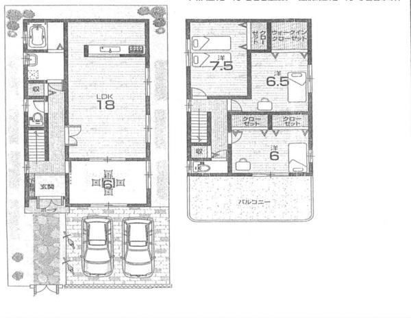 Floor plan. 38,800,000 yen, 4LDK, Land area 100.01 sq m , Building area 106.11 sq m (construction cases)