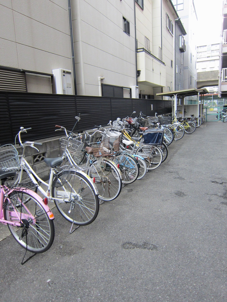 Other common areas. Bicycle-parking space