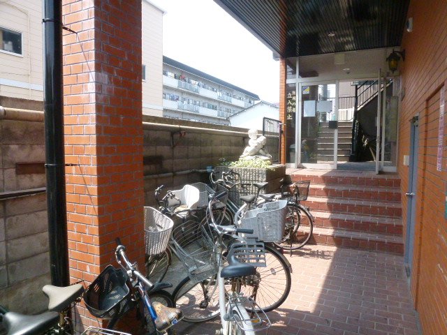 Other Equipment. There are bicycle parking lot of spread. 