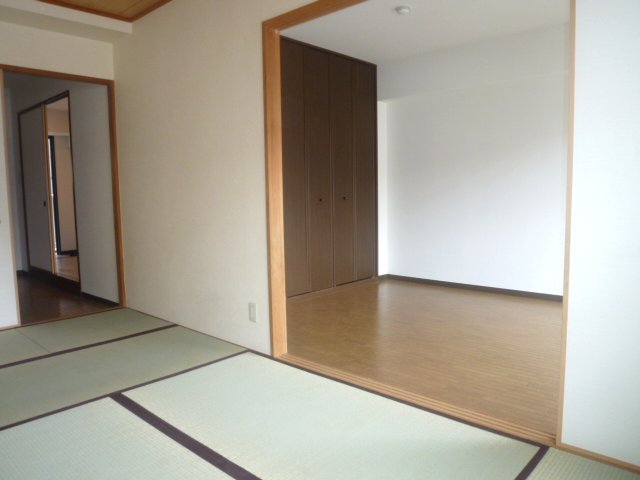 Other room space. There is a sliding door between the Japanese and Western