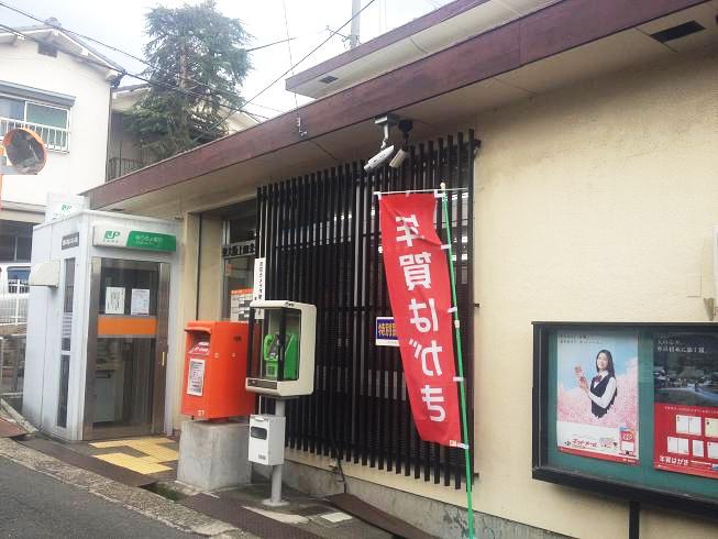 post office. Higashi Kamishijo 802m to the post office