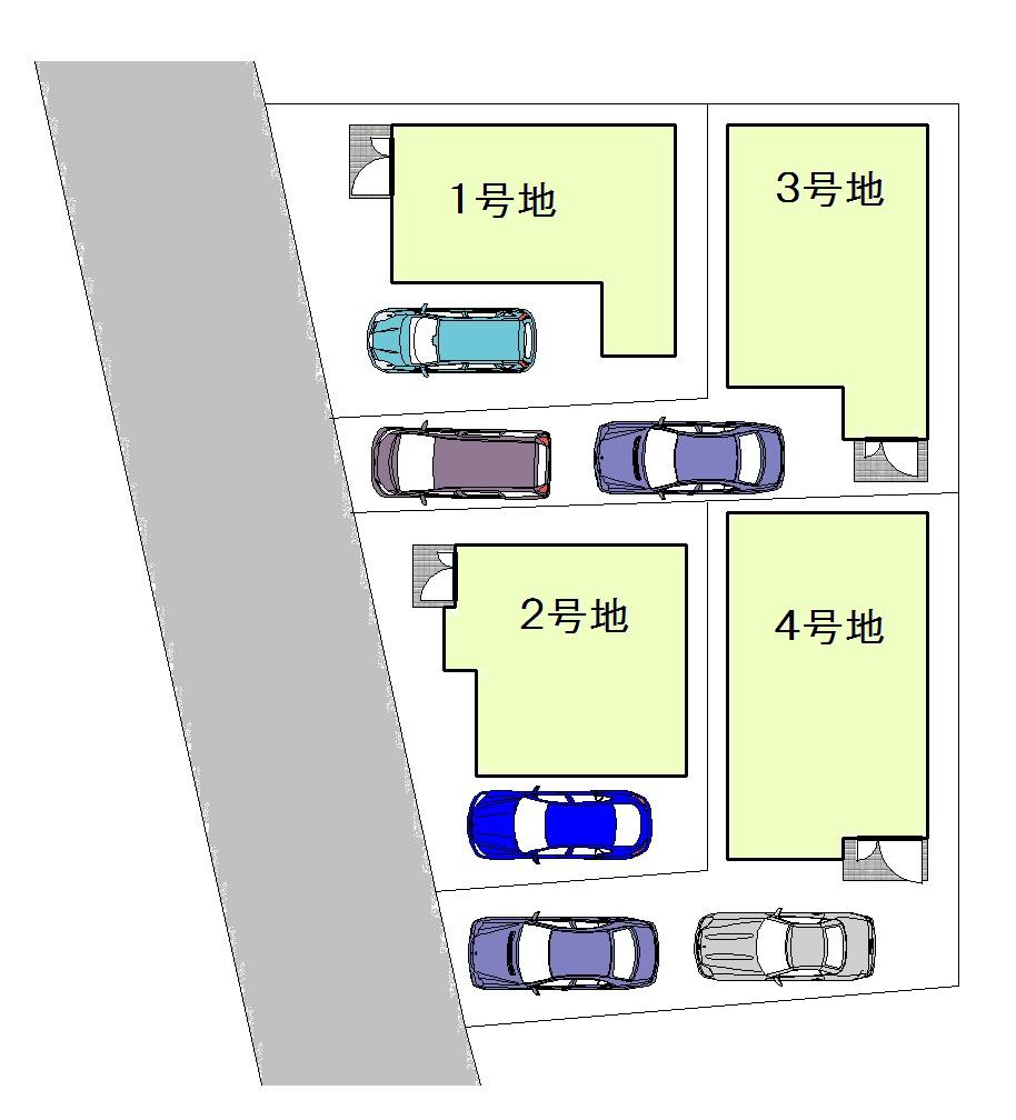 The entire compartment Figure. Also to ensure privacy in the city center to be dense, Peace of mind ・ Elaborate a variety of ideas to be able to live comfortably, It has adopted a state-of-the-art facilities.