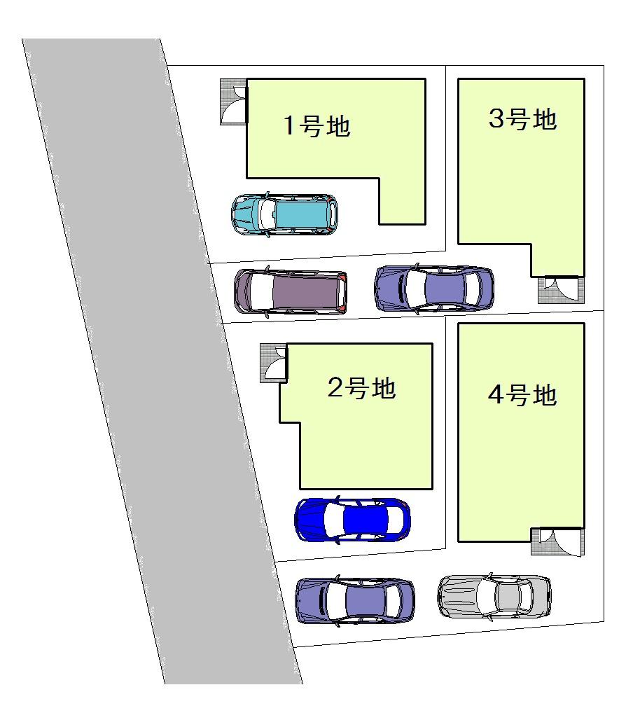 The entire compartment Figure. Also to ensure privacy in the city center to be dense,  Peace of mind ・ Elaborate a variety of ideas to be able to live comfortably, It has adopted a state-of-the-art facilities.